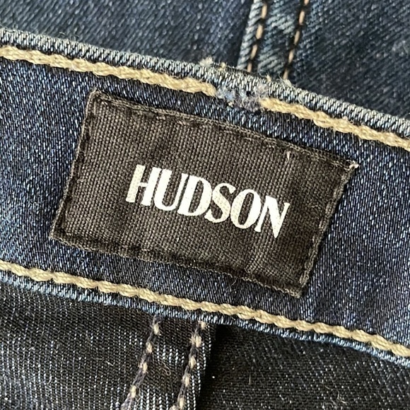 HUDSON Krista Super Skinny Released Raw
Hem Jeans Crest Falls Blue $198 Denim - Picture 7 of 12
